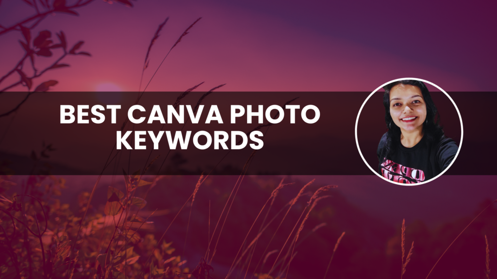 Canva Photo Keywords